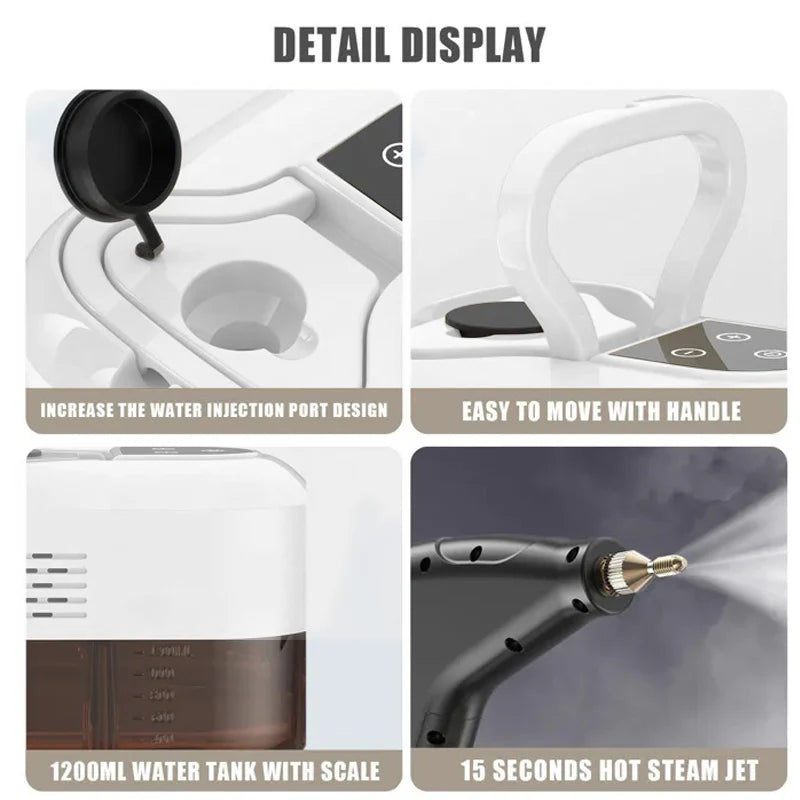 Мощна парочистачка 2500W – Професионално почистване за дома